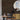 vertical grain cocoa peel & stick wood planks in living room